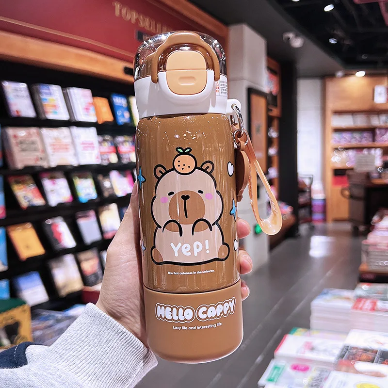 Gourde Isotherme Enfant Motif Capybara