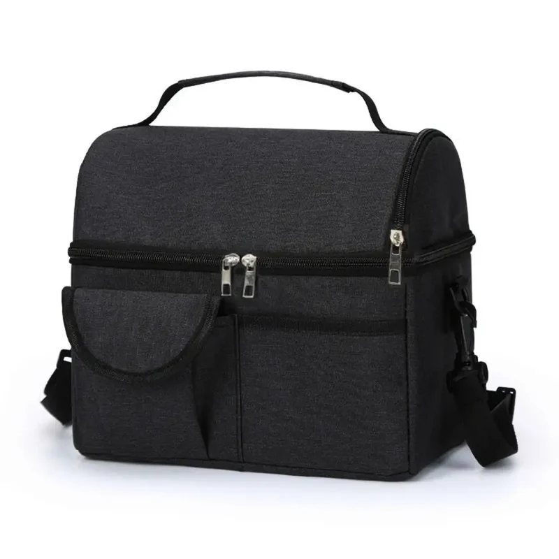 Sac Isotherme Double Compartiment Grande Capacité Anti-Fuite