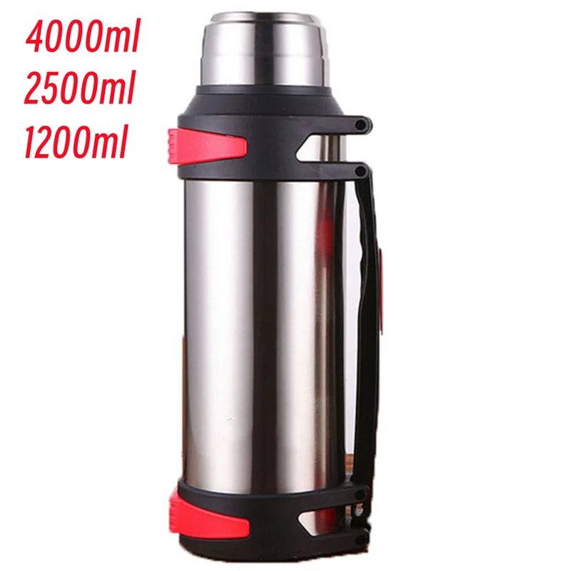 Bouteille Thermos Grande Capacité Inox 1200ml