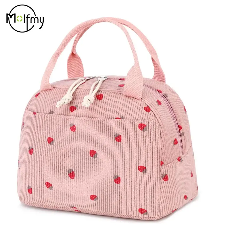 Sac Isotherme Velours Côtelé Multifonction Enfant