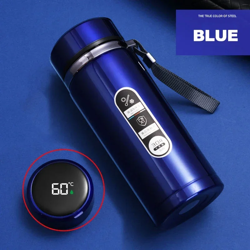 Thermos Inox 304 Écran LED Température 500ml-1L Portable