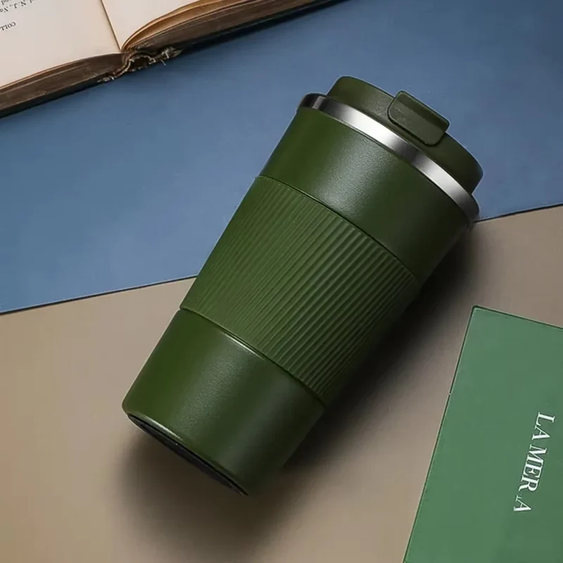 Mug Isotherme de Voyage Café Thé 380-510ml Inox