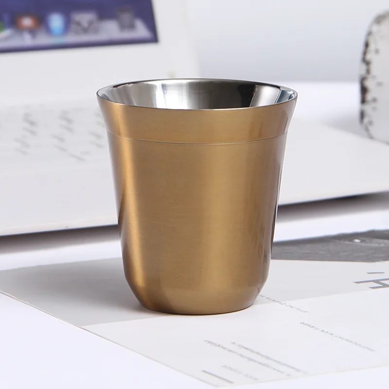 Mini Tasse Isotherme Espresso 80-160ml Inox Portable