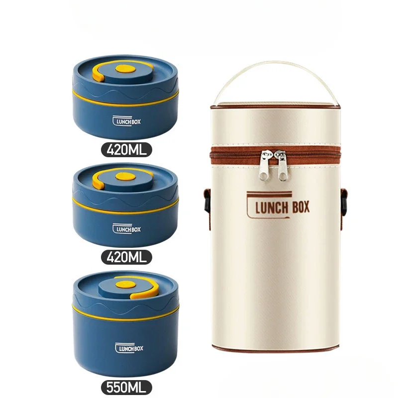 Lunch Box Bento Isotherme avec Sac Inox Hermétique