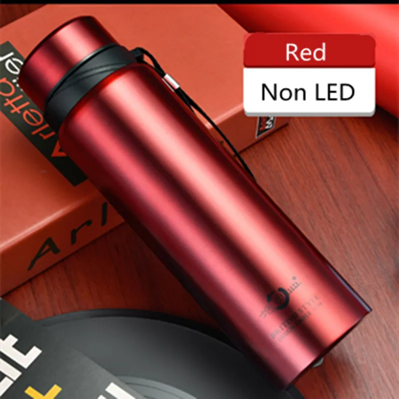 Bouteille Isotherme LED Température Grande Capacité 420-1500ml