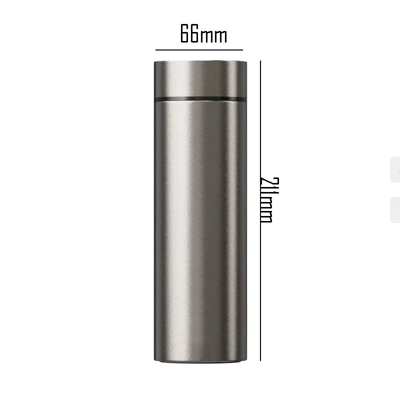 Gourde Isotherme Titane Pur 500ml avec Filtre Légère