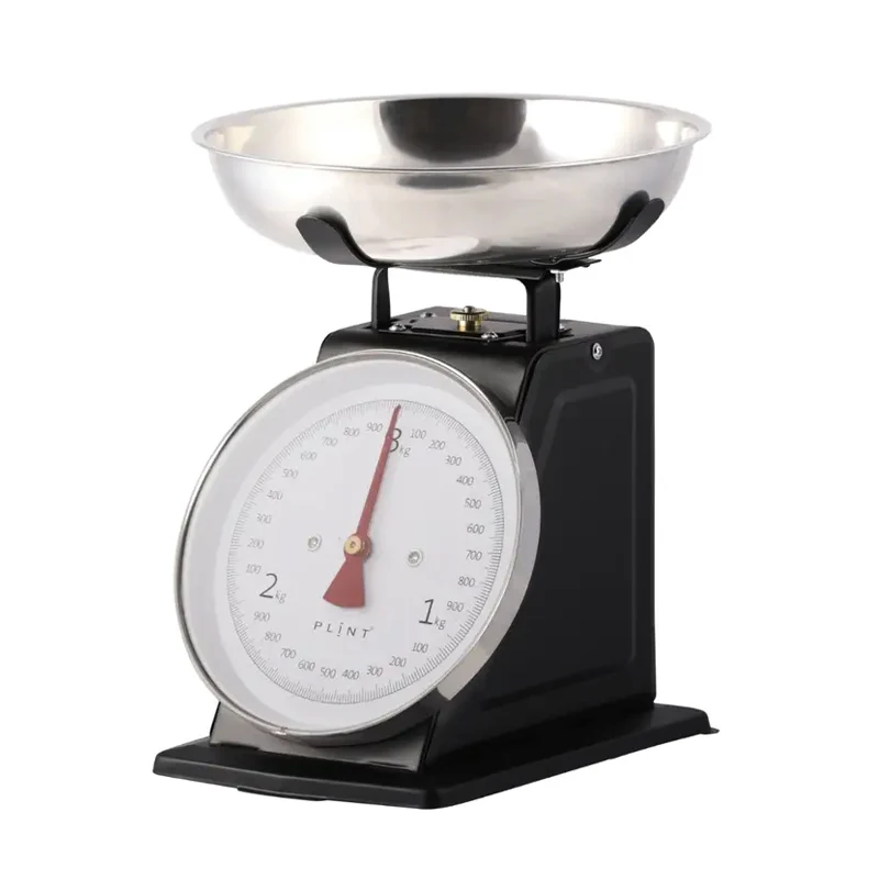 Balance de cuisine Plint - Modèle mécanique sans piles noir