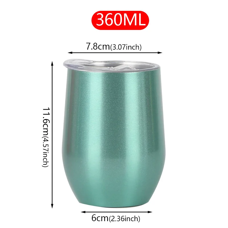 Mug Isotherme 300ml Inox Portable pour Café