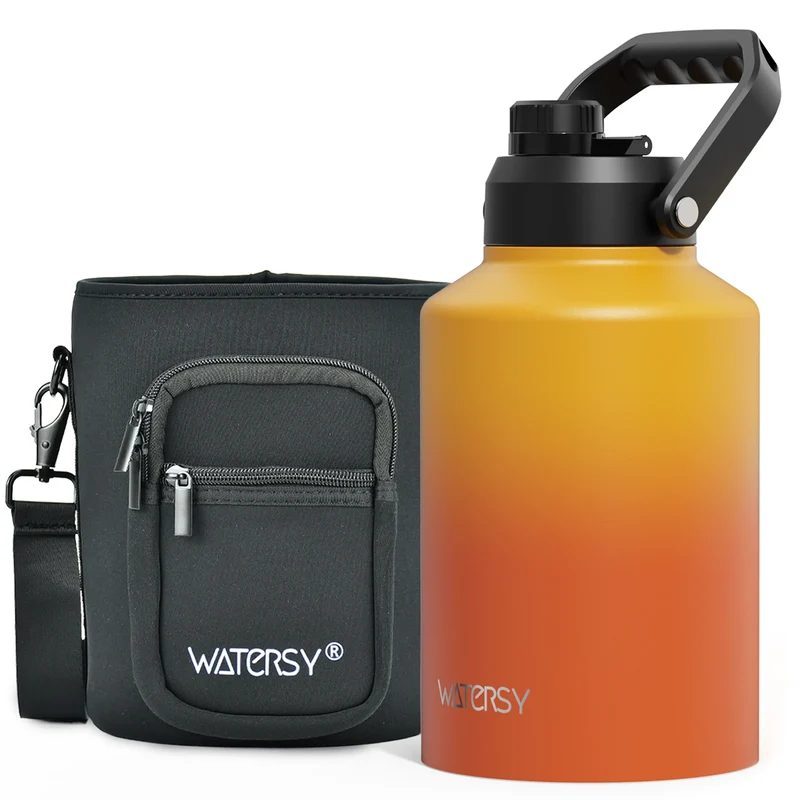 Bouteille Isotherme Grande Capacité avec Poignée 3785ml
