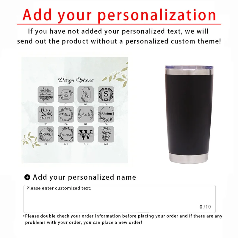 Mug Isotherme Personnalisable pour Voiture
