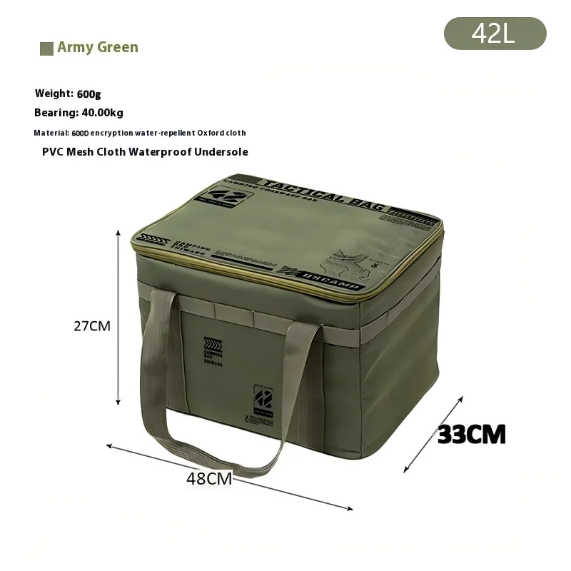 Sac Isotherme 30L Camping Pliable