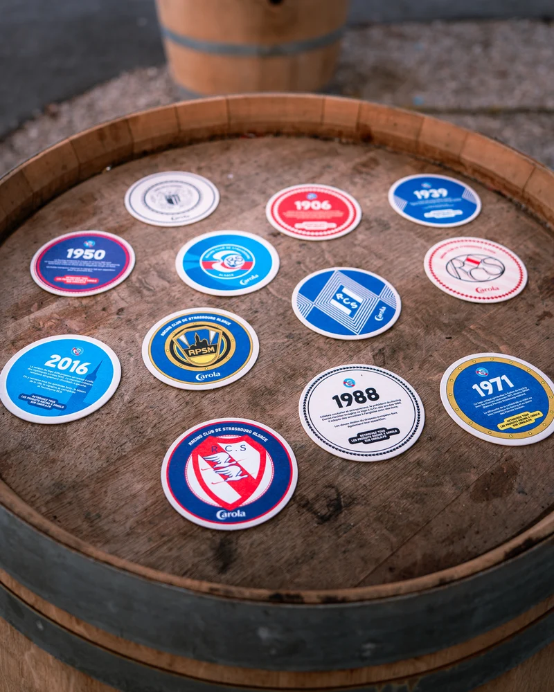 Sous-verre Carola "Collection Racing" - Lot de 12