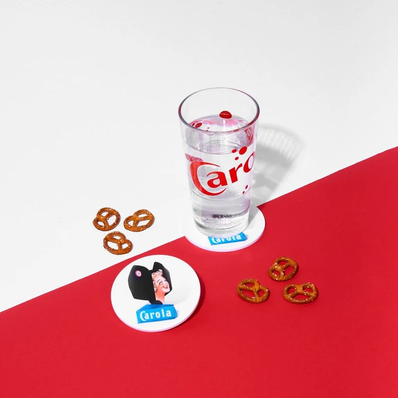 Sous-verre Carola collection "Vintage" - Lot de 2