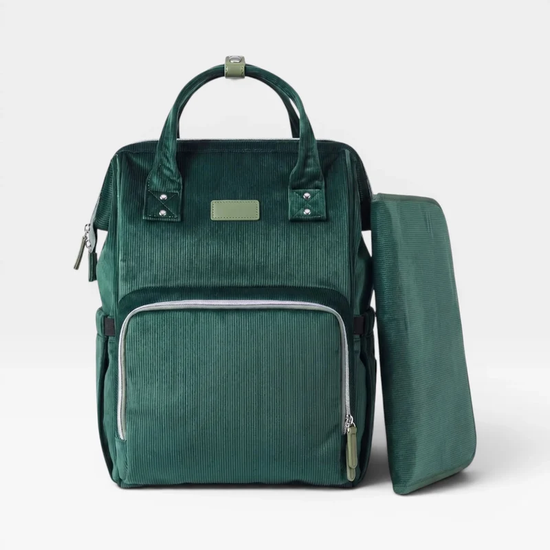 Sac à dos à langer Velours Côtelé