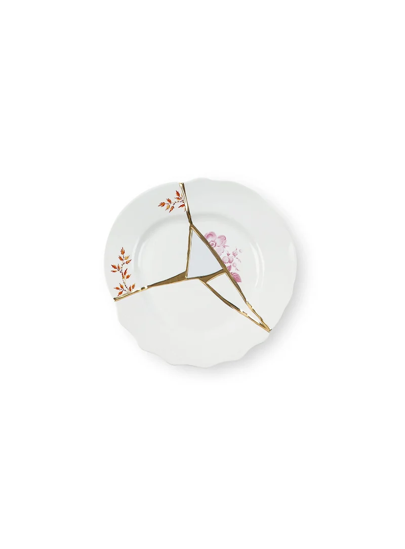 Assiette à dessert Kintsugi