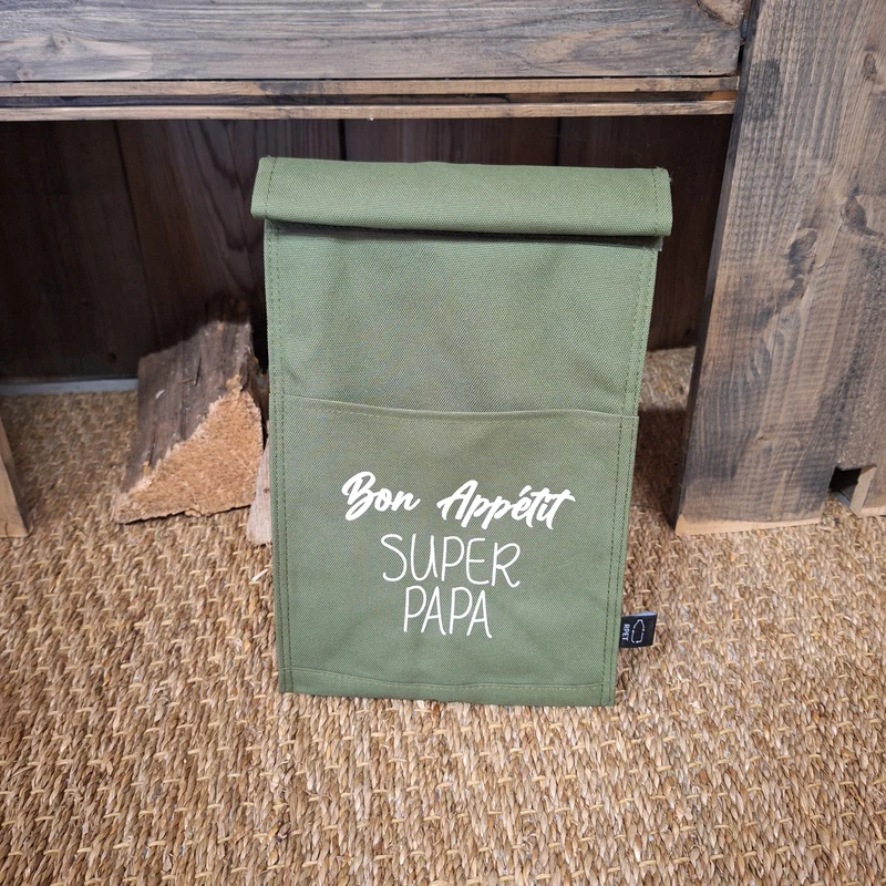 Sac isotherme kaki super papa