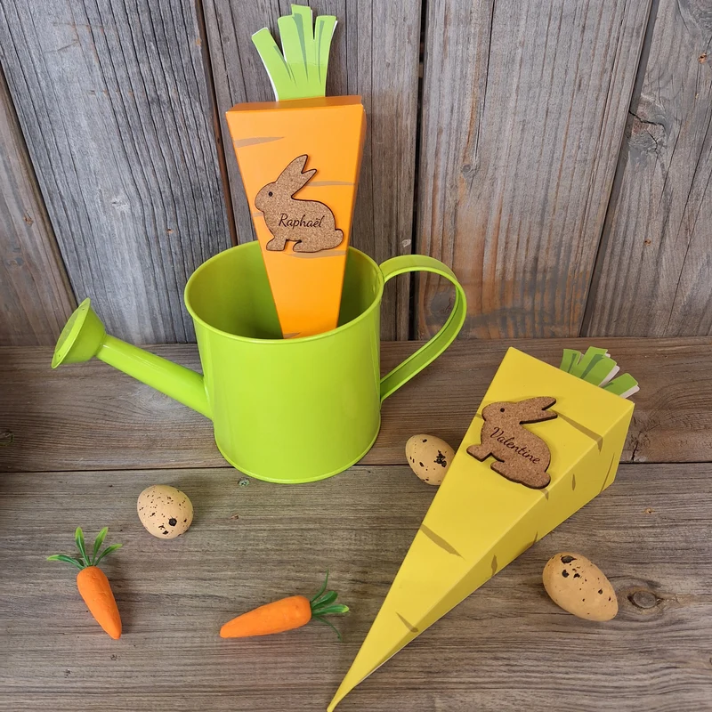Carotte gourmande personnalisable
