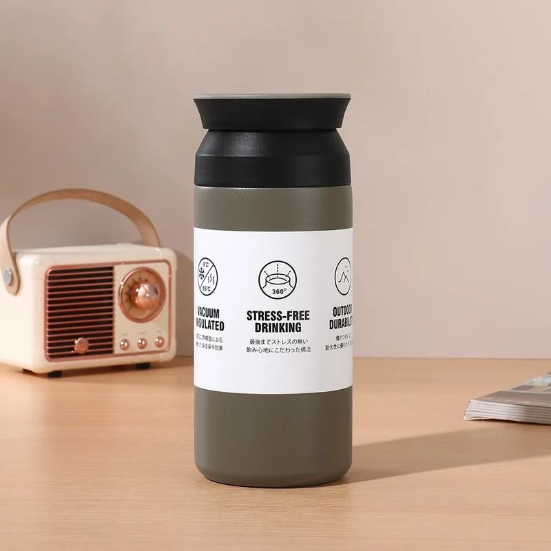 Gourde isotherme acier