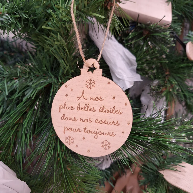 Boule de Noël flocon