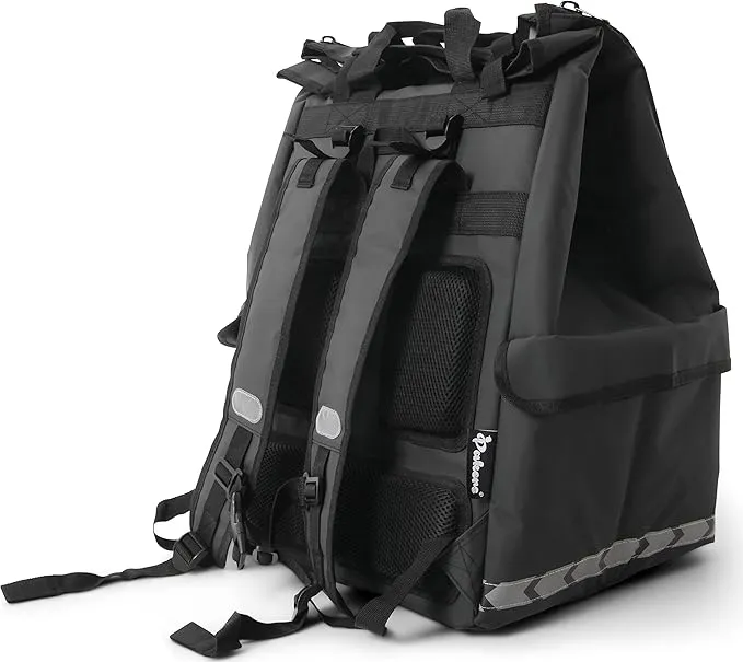PAKERS© | Sac de livraison pro 74L | Isotherme étanche | Uber Eats Deliveroo Delicity