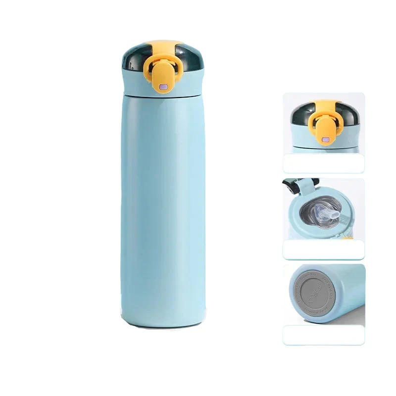 gourde isotherme bleue