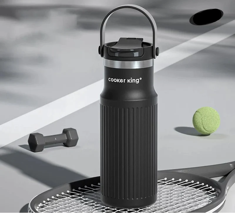 Gourde isotherme avec bouchon sport
