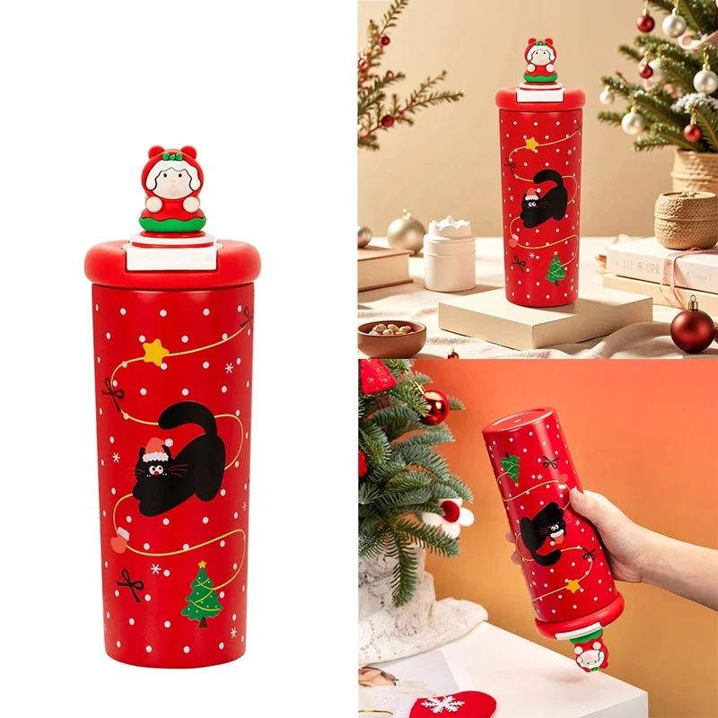 gourde isotherme noel