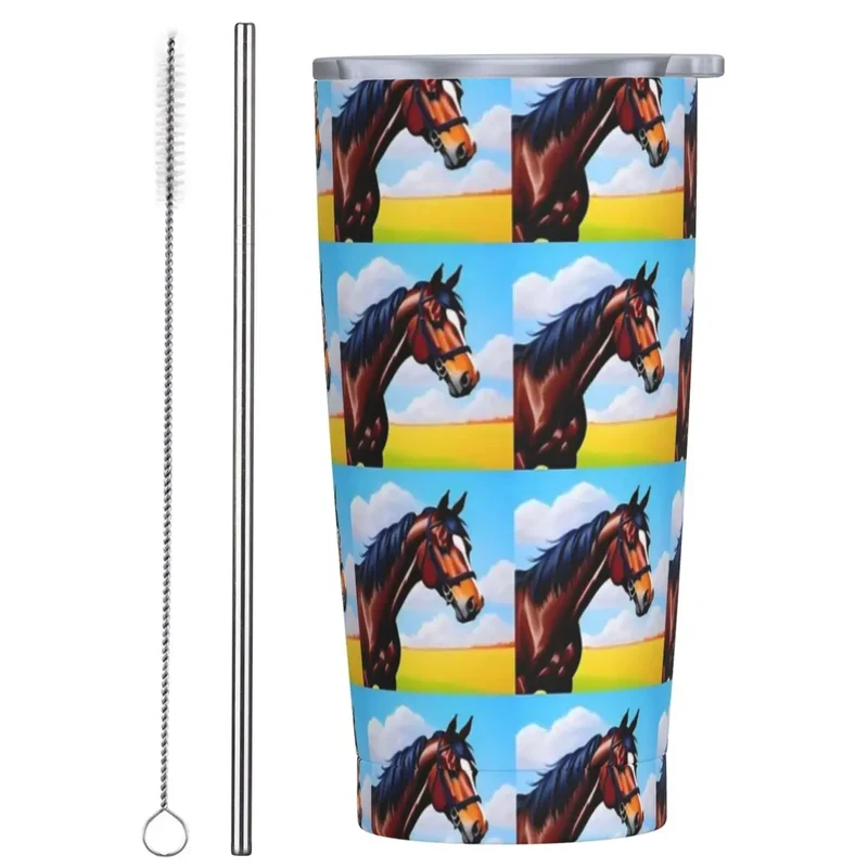 gourde isotherme cheval