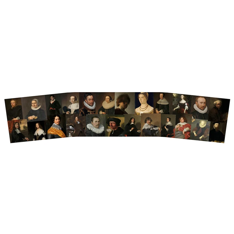 Grootse portretten Vermeer, Sticker