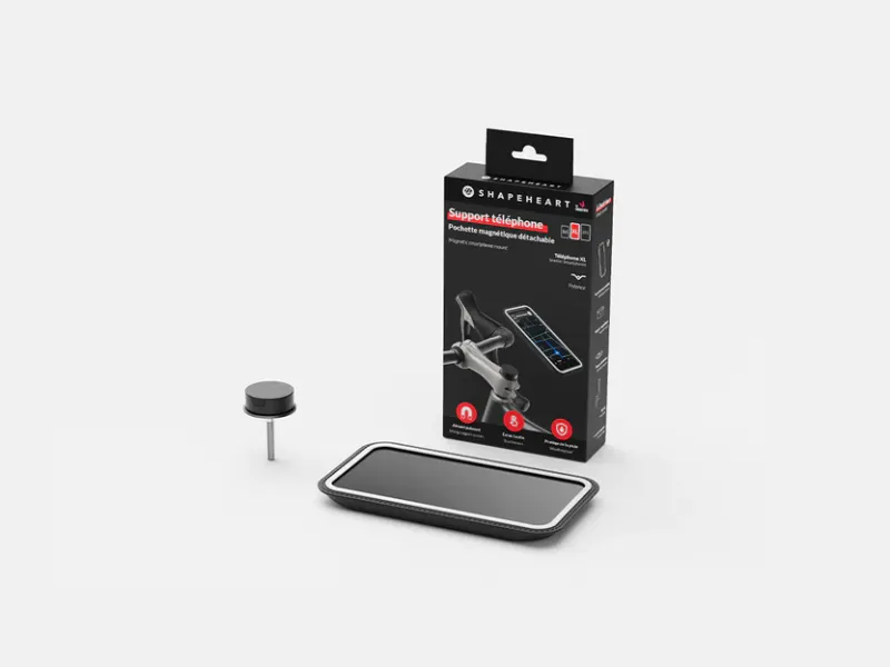 Support téléphone pour fourche de vélo