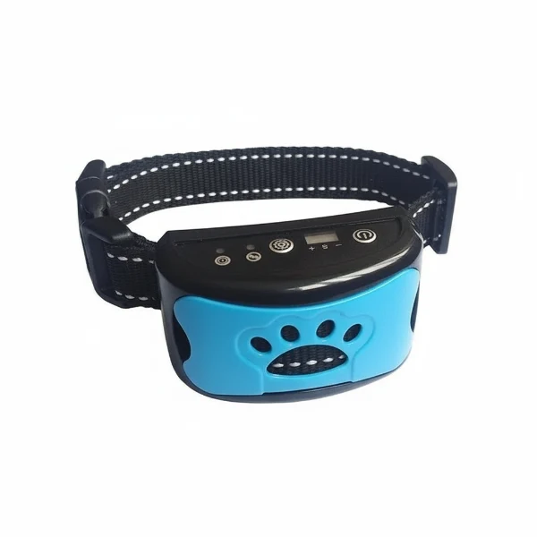 Collier anti-aboiement à ultrason rechargeable pour chien – solution douce et sécurisée