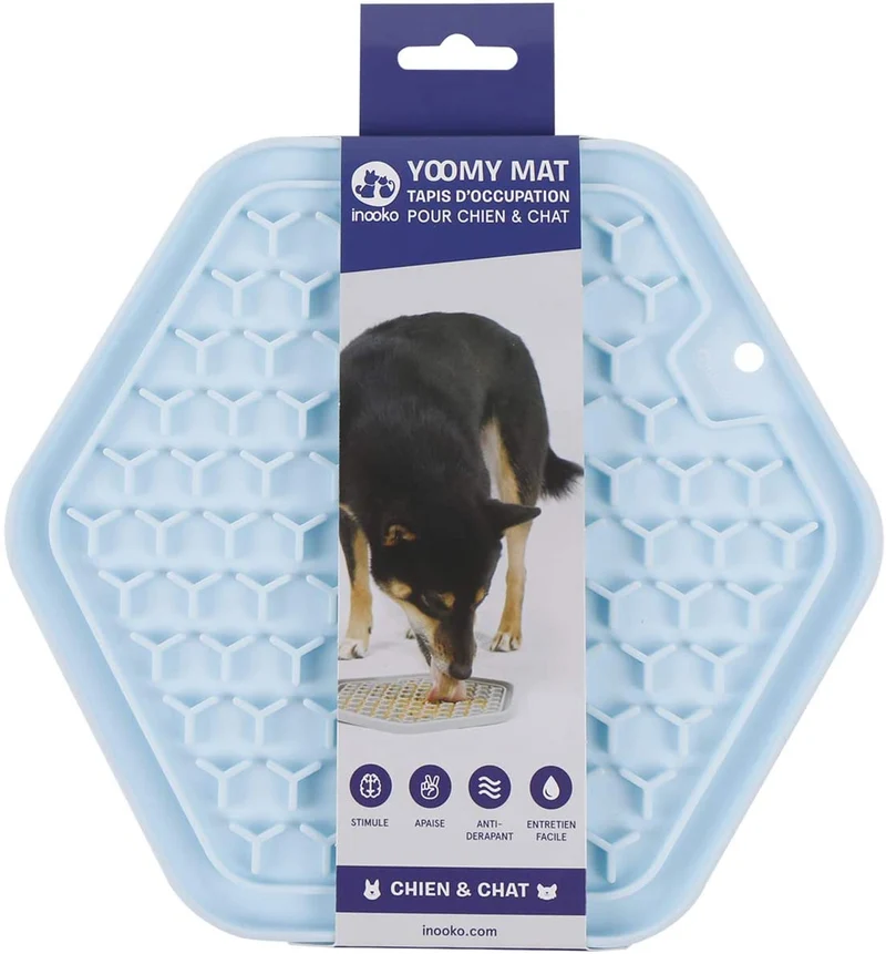 Tapis de léchage et d'occupation pour chien et chat - Inooko