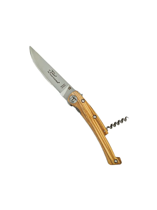 Couteau de poche pliable avec vrille Thiers- Claude Dozorme - Sur commande