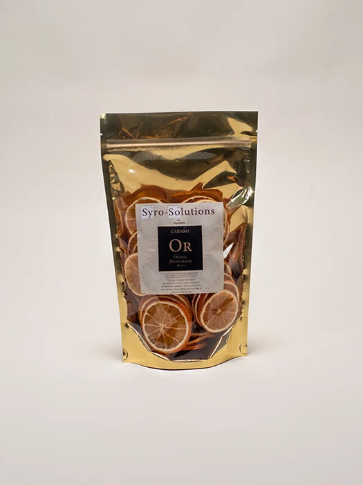Rondelles d'oranges déshydratées (40)- Syro-Solutions