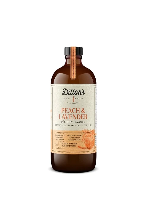 Sirop Pêche et Lavande - Dillion's