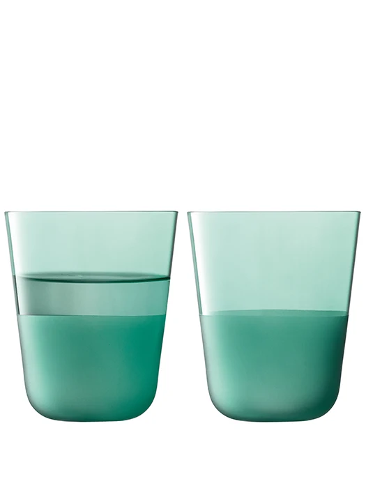 Verres Tumbler Arc Contrast OCEAN 380ml (lot de 2)- LSA