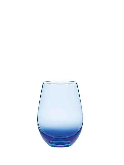 Verre à eau Tumbler 12 oz bleu - Toyo Sasaki