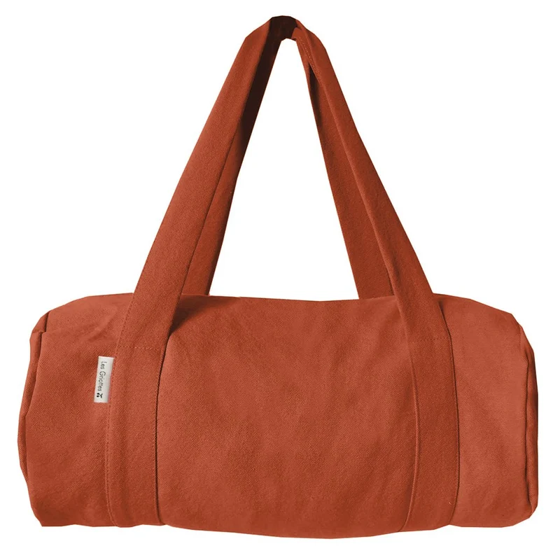 Sac à langer Cadeau Bébé personnalisé Terracotta Coton