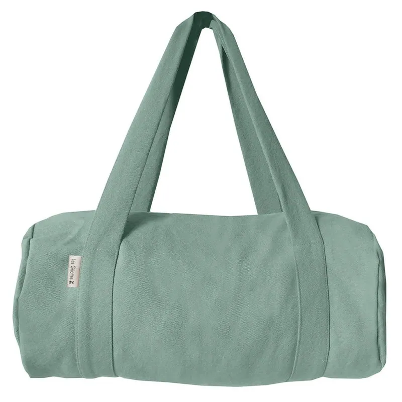 Sac polochon Cadeaux Maîtresse personnalisé Vert amande Coton