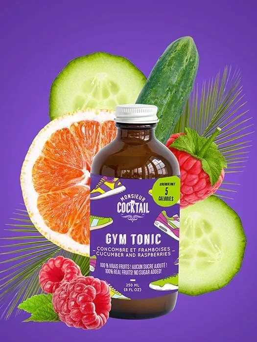 Sirop Gym Tonic - Monsieur Cocktail