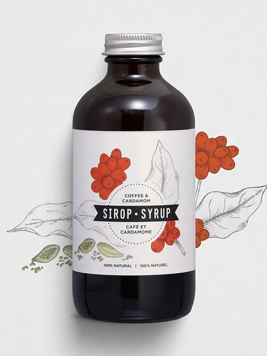 Sirop Café Cardamome - Les Charlatans