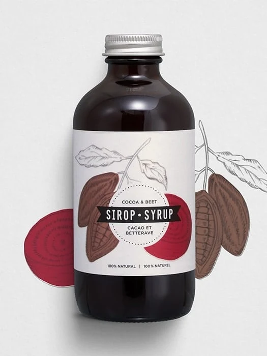 Sirop Cacao & Betterave - Les Charlatans