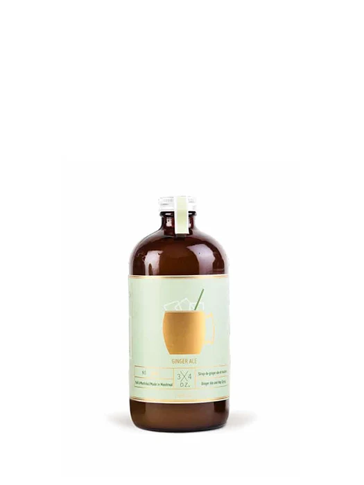 Sirop Ginger Ale - 3/4 oz