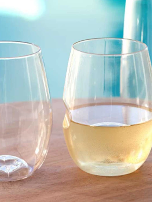 Boîte de 4 verres à vin blanc en polymère - Govino