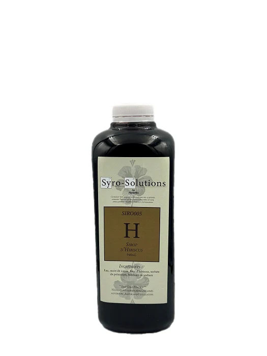 Sirop d' Hibiscus 946ml - Syro-Solutions