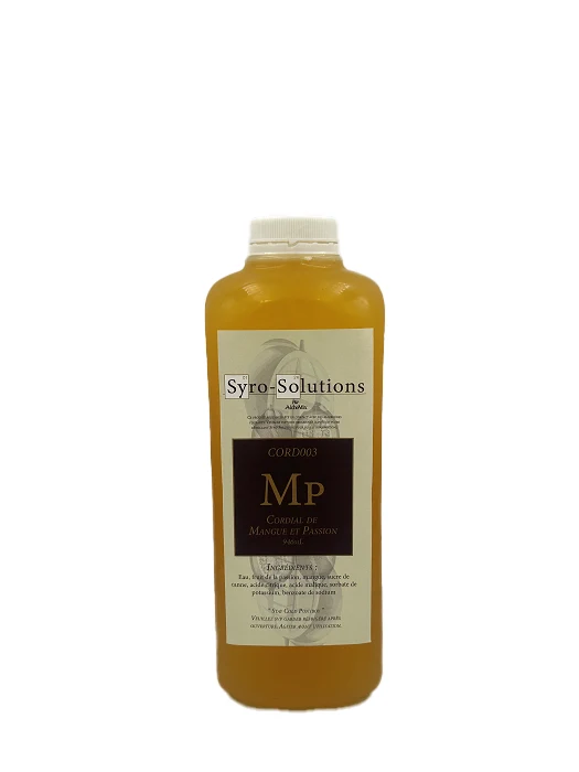 Cordial Fruit de la Passion - Syro-Solutions