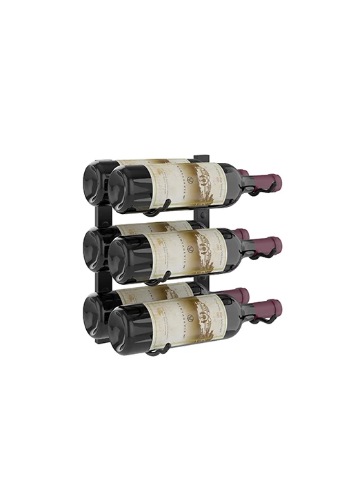 Support de 12 pouces pour 6 bouteilles, Série W - Vintage View
