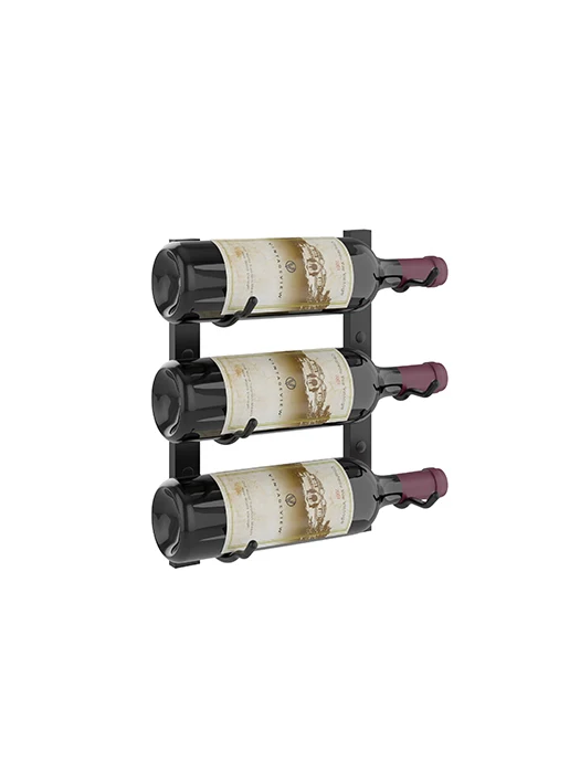 Support de 12 pouces pour 3 bouteilles, Série W - Vintage View