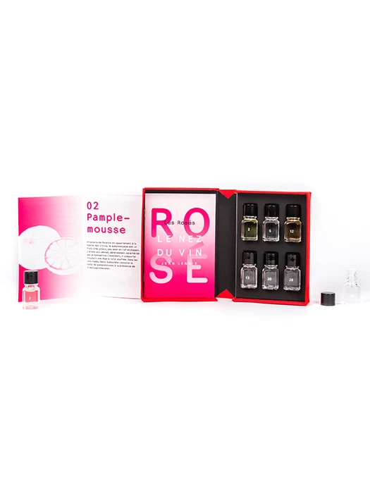 Coffret de 6 arômes Rosé - Nez du Vin