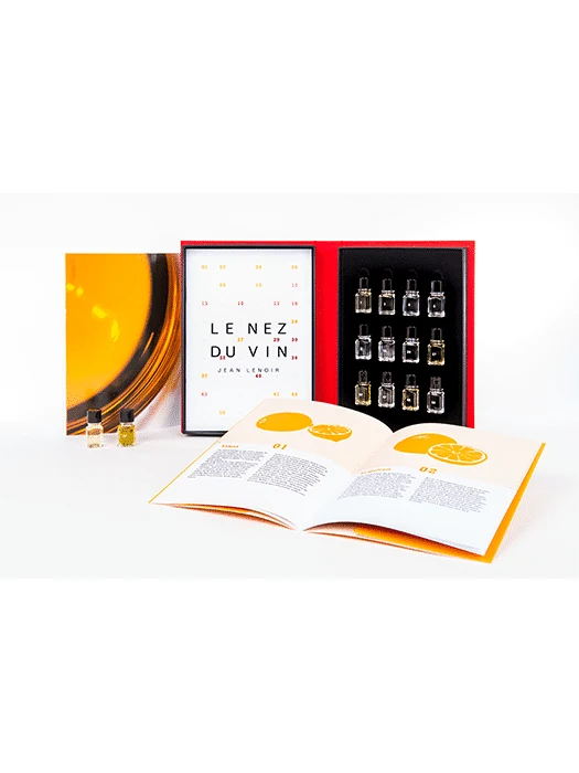 Coffret 12 arômes Vin blanc - Nez du vin